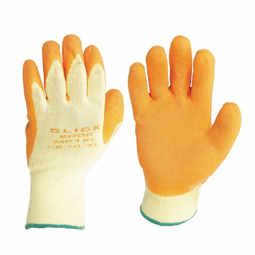 Click MP1 Orange Handling Glove Medium