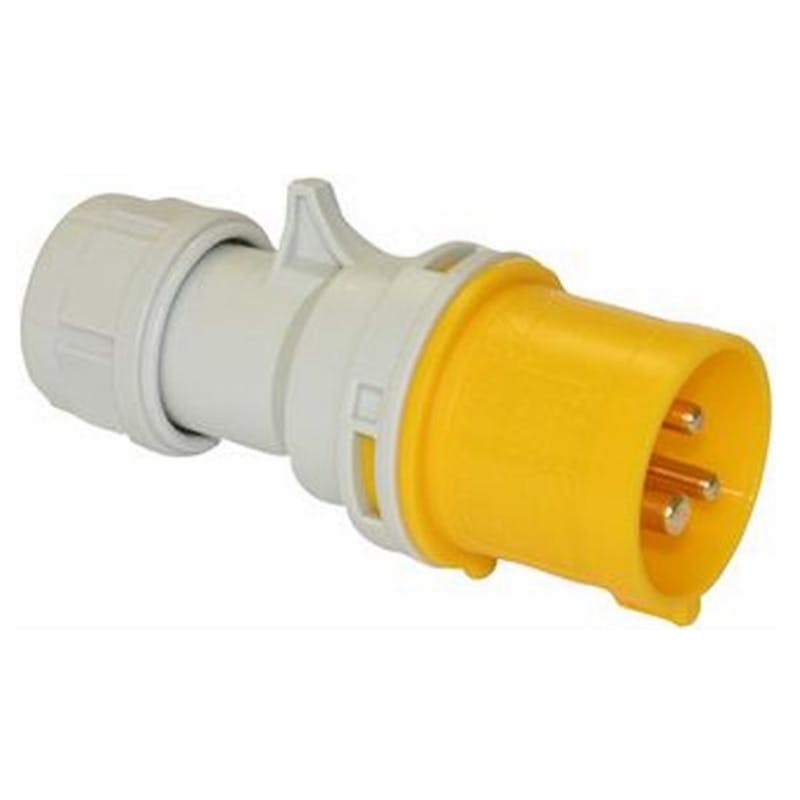 110 Volt 16 AMP Yellow Plug | Foster Industrial