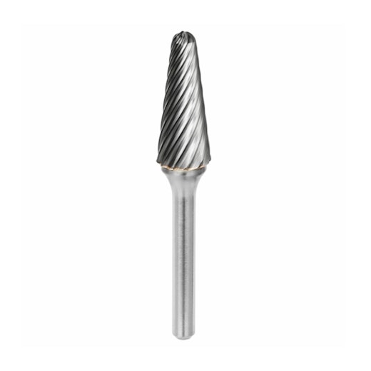 Tyrolit Carbide  Rounded Cone 6mm x 16mm Carbide Burr 766934