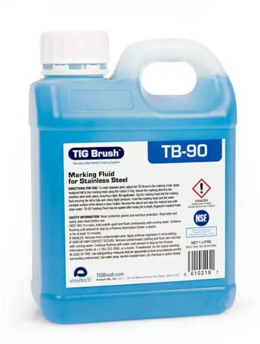TIG Brush Etching Electrolyte Fluid TB-90 1 Litre